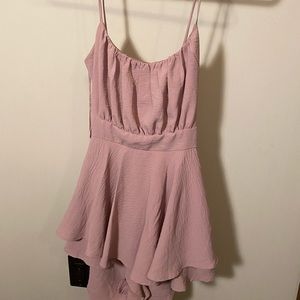 Pink Windsor romper
